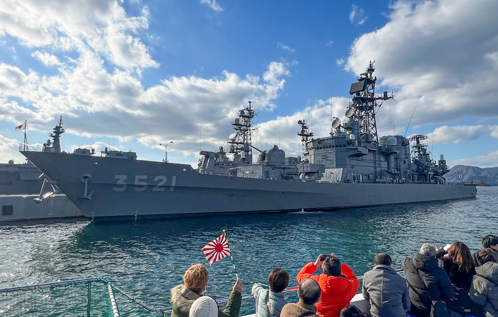 海上自衛隊　呉　史料館　てつのくじら館　呉湾艦船巡り