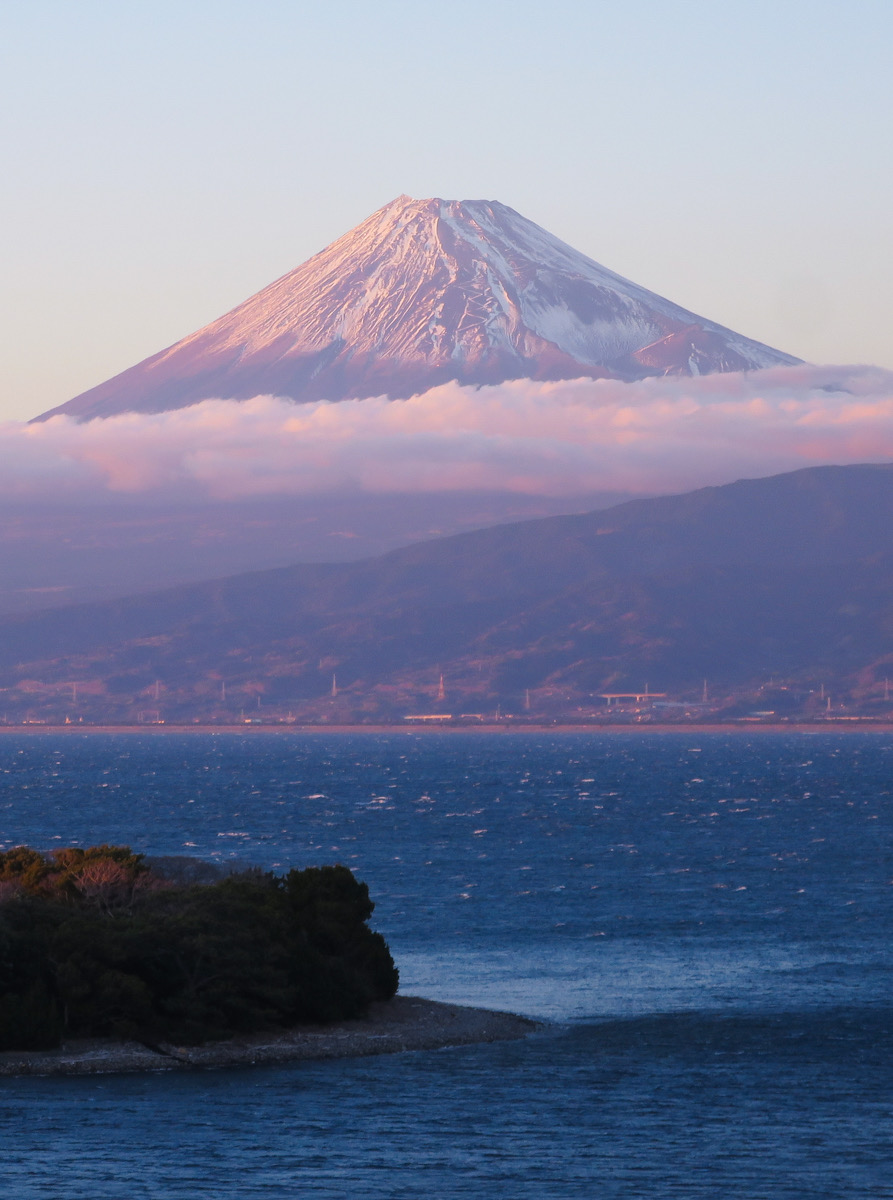 富士山　赤富士　沼津　静岡