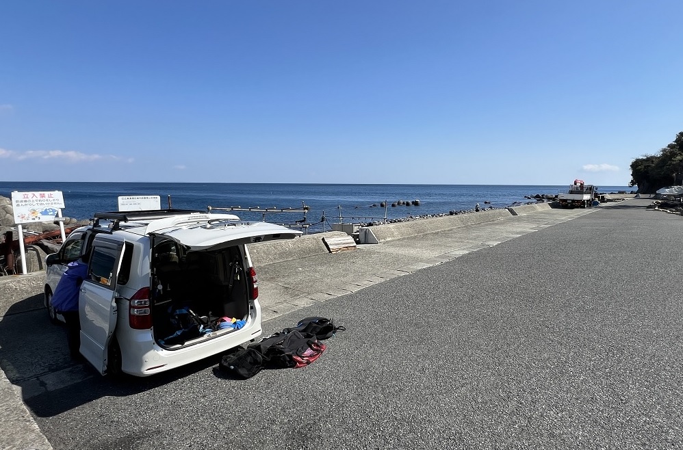 小田原　江の浦　ダイビング　日帰り　鎌倉　ラウト　講習