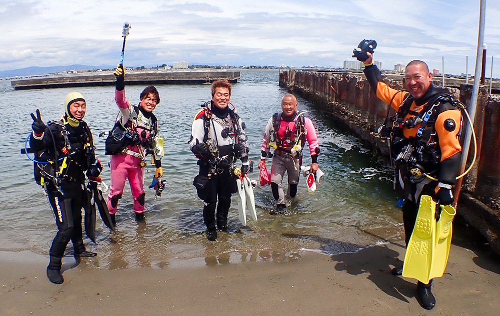 ウミウシ　浜名湖　スキューバダイビング　