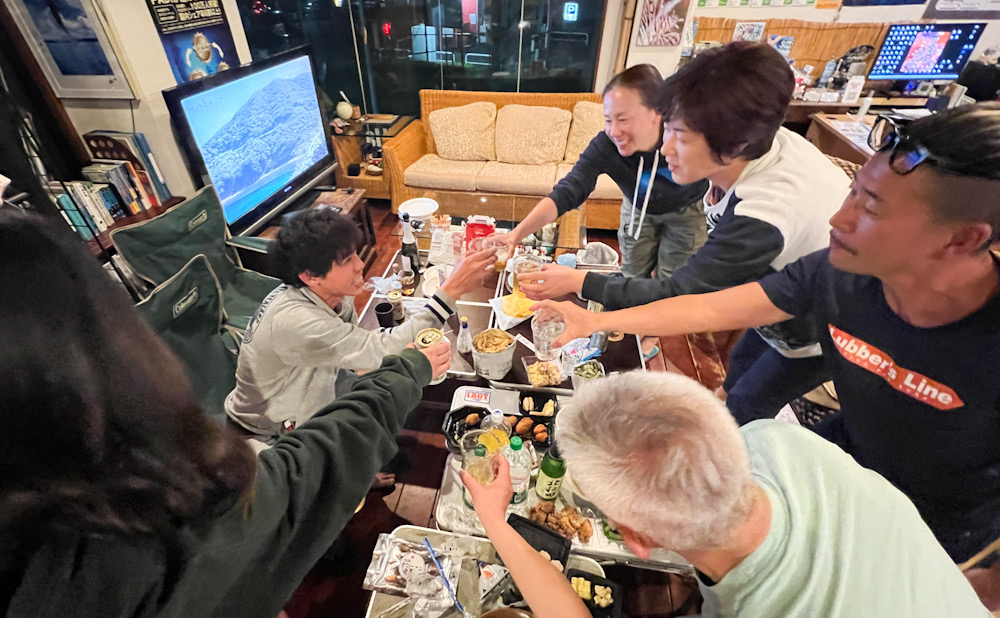 ダイビング　22周年　飲み会　メンバー　ラウト　鎌倉　大船