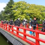 小田原城　お堀清掃　神奈川　ダイビングショップ　NDOSA