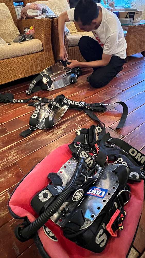 ダイビング器材 OMS コンフィグレーション BCD