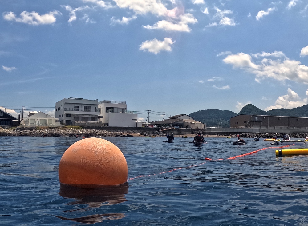 ディープダイビング講習 沼津 獅子浜 PADI