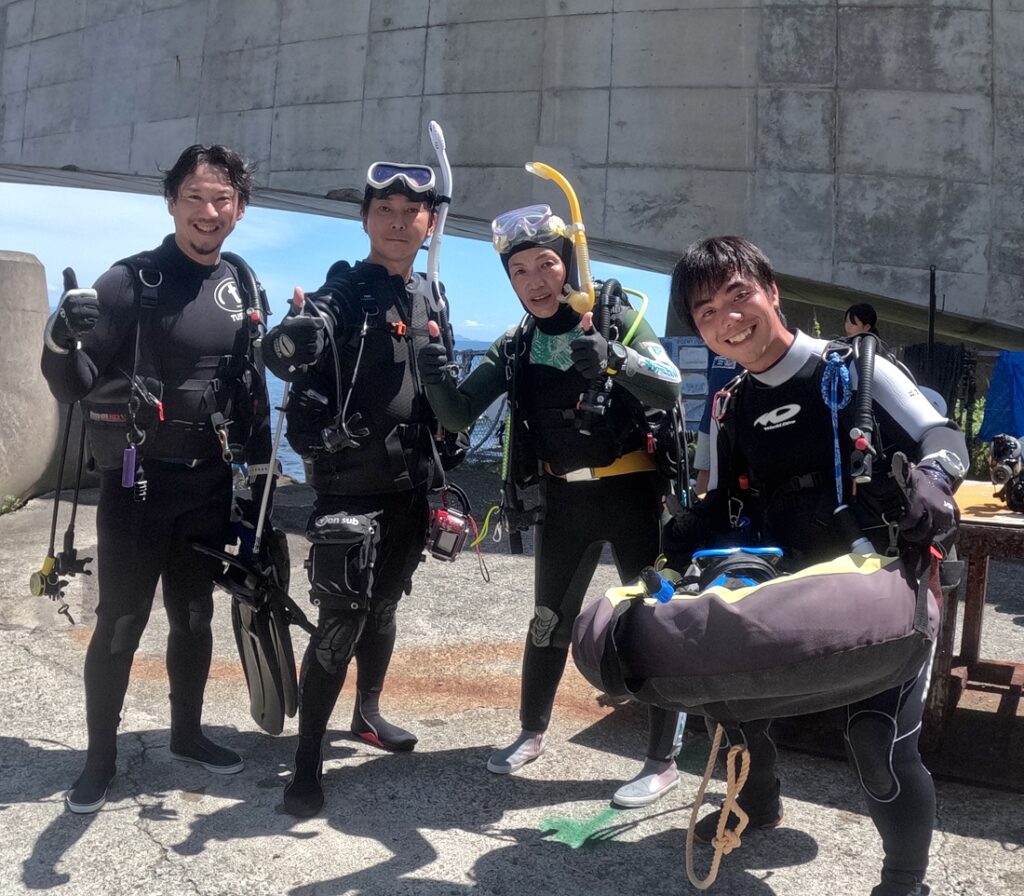 PADI　ダイビングライセンス取得講習　神奈川