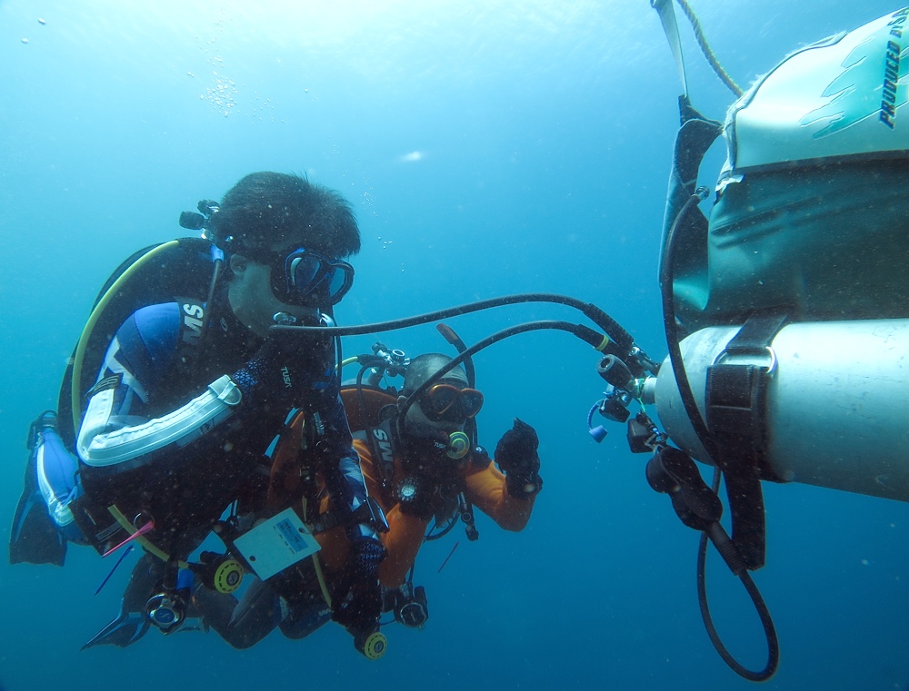 ディープダイビング講習 沼津 獅子浜 PADI