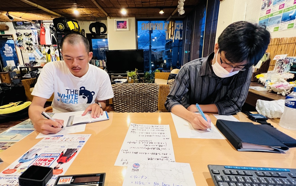 ディープダイビング講習 沼津 獅子浜 PADI