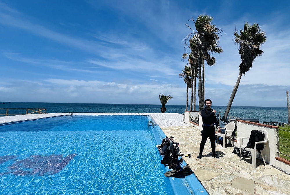 PADI ダイビングライセンス プール講習