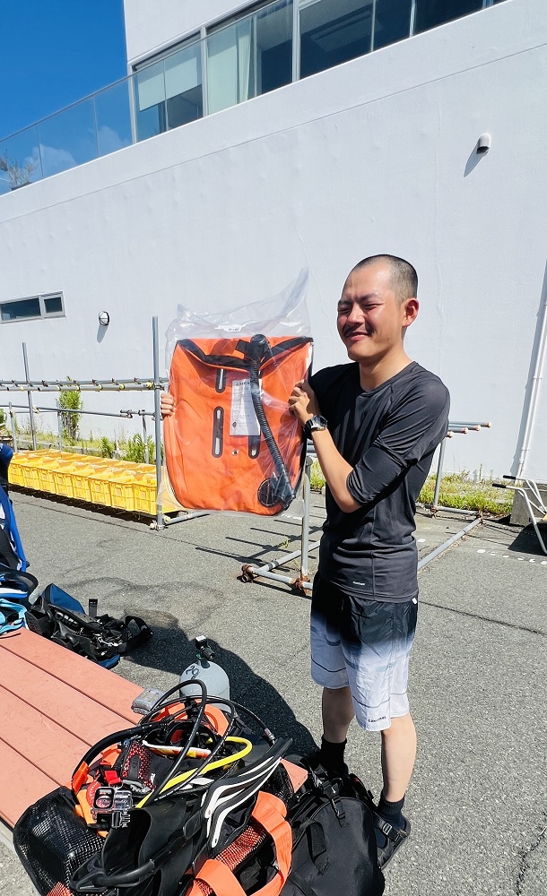 ディープダイビング講習 沼津 獅子浜 PADI