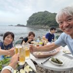 海でバーベキュー　ダイビング　ツアー