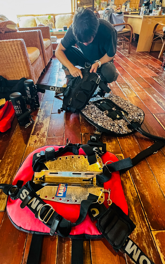 OMS BCD コンフィグレーション ダイビング器材