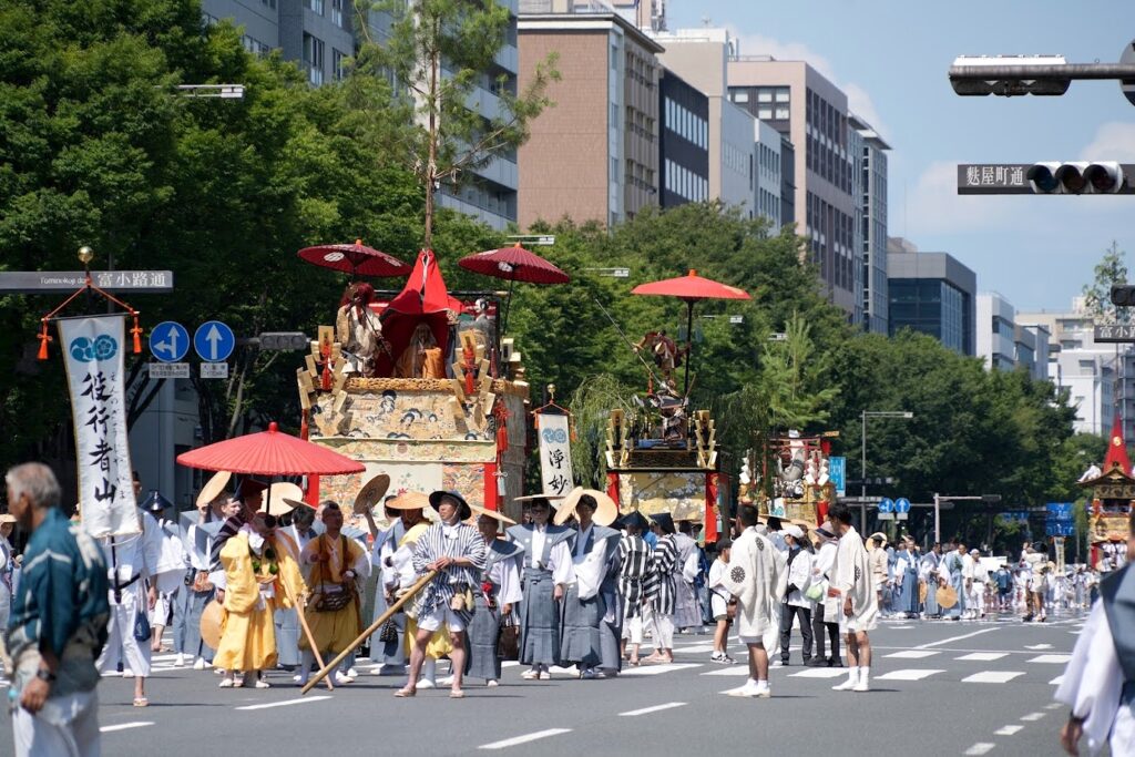 京都　祇園祭　後祭　山鉾