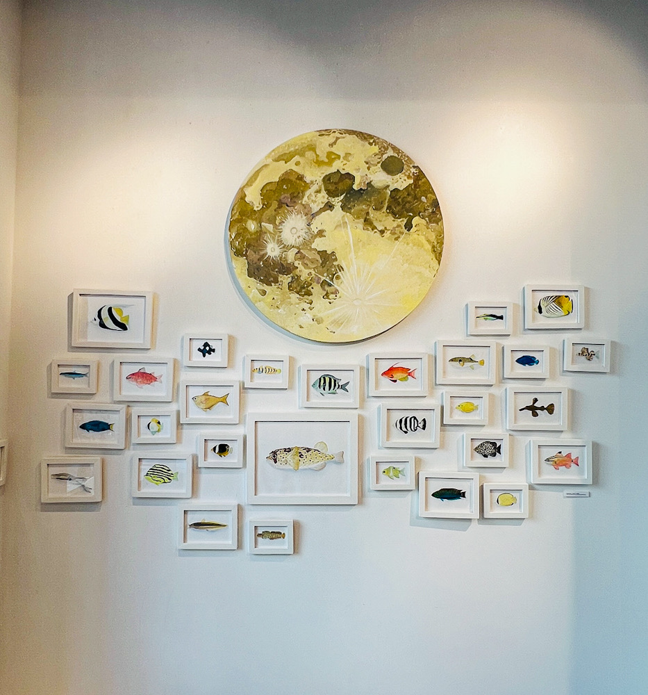 山田結美さん
Art Exhibition Moonlit Reef 横浜