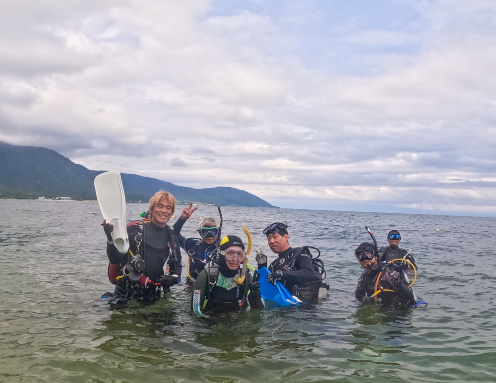 琵琶湖ダイビング