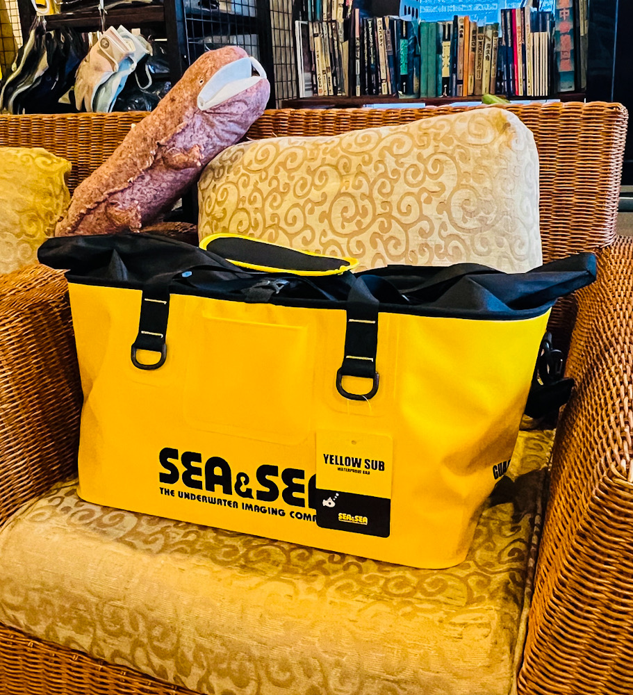 YELLOW SUB MEGA TOTE　イエローサブメガトート SEA&SEA ハウジング用バック