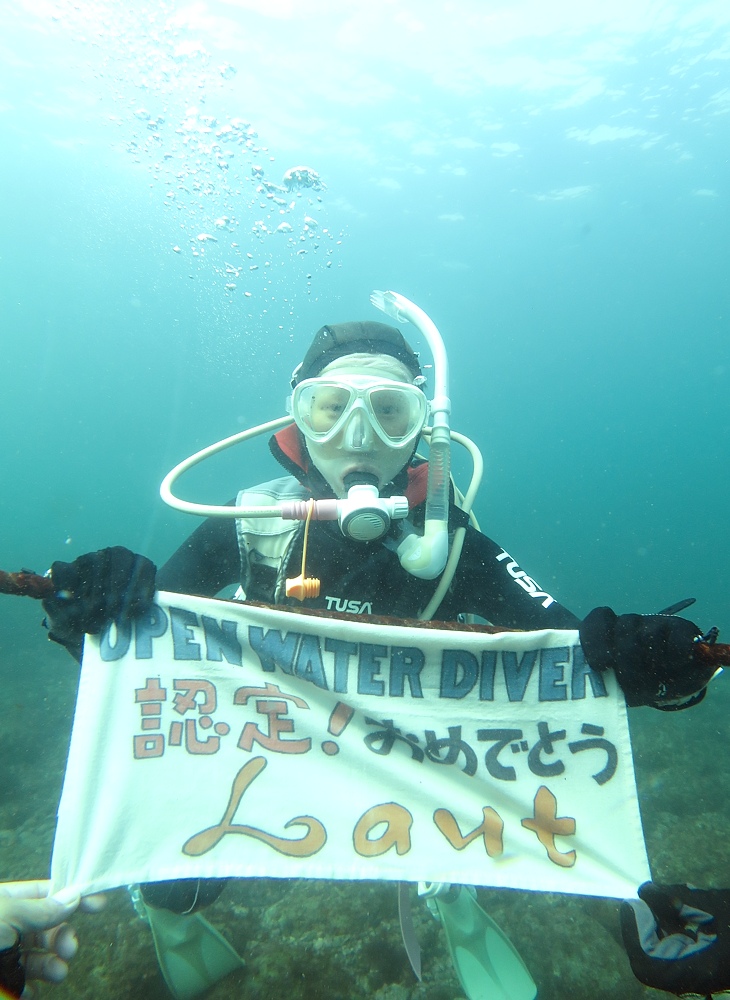 padi OPENWATER DIVER COURSE　ダイビング　ライセンス　講習