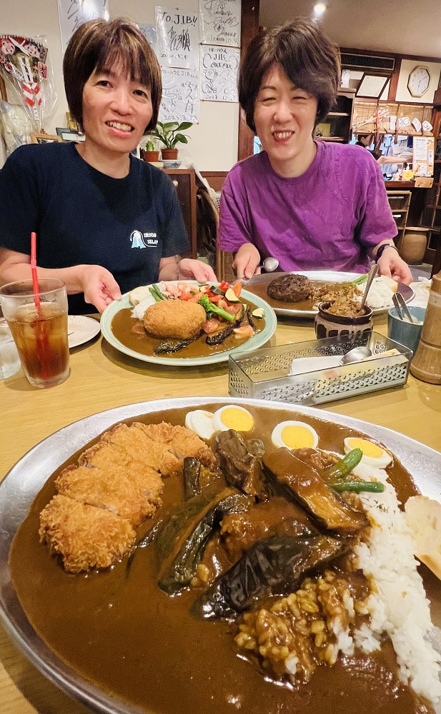 伊豆　ダイビング　ランチ　カレー　JIB　沼津