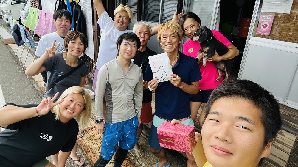 若狭湾ダイビング　遊ダイブ　京都ダイビングツアー