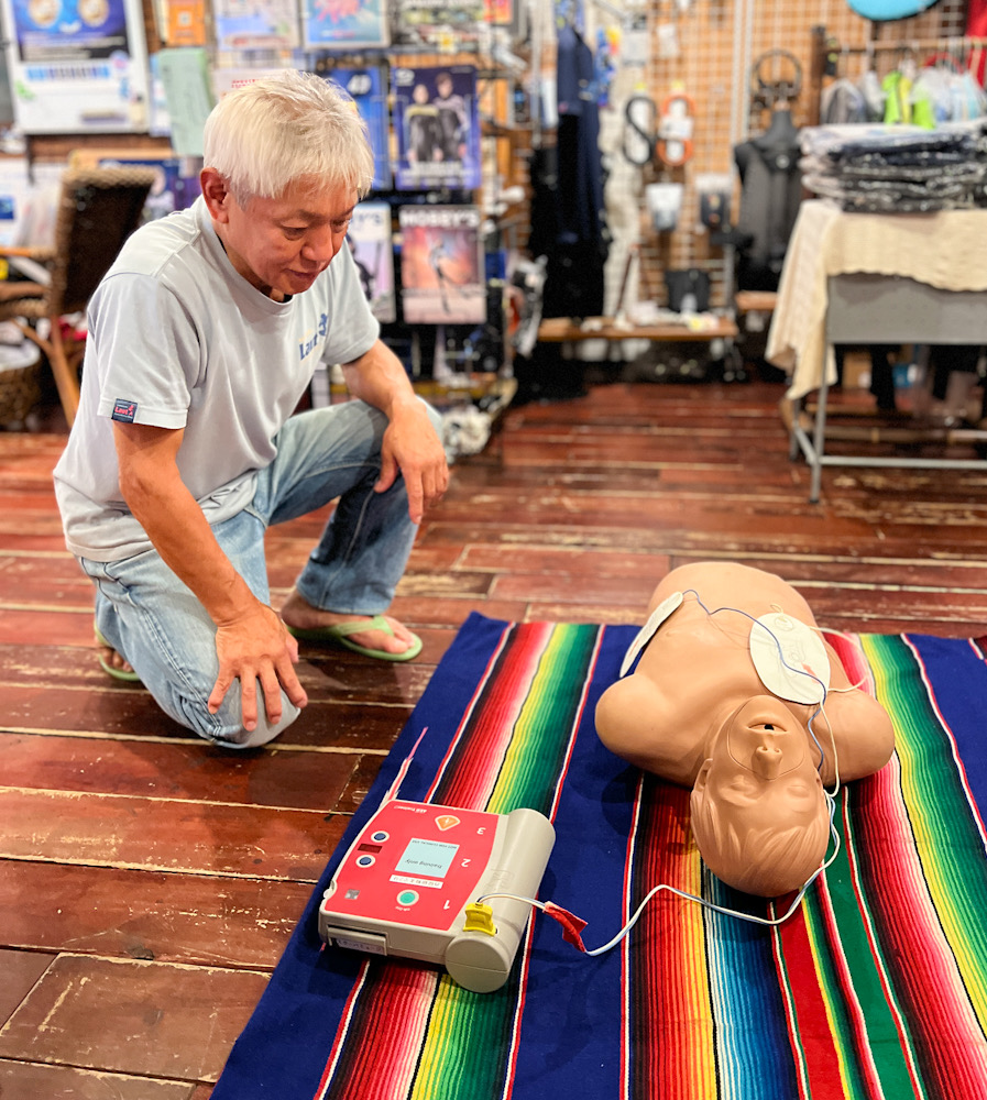 EFR 応急処置法 CPR AED 心肺蘇生法 PADI レスキュー