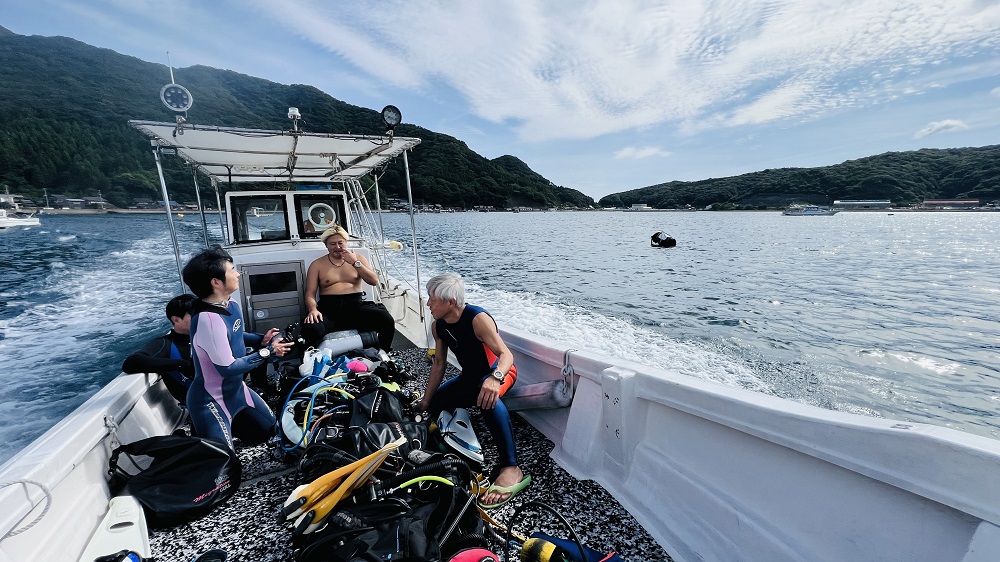 若狭湾ダイビング 遊ダイブ 京都ダイビングツアー