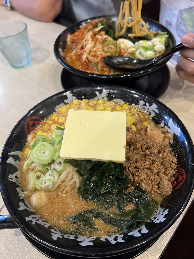 ダイビング後のランチ
