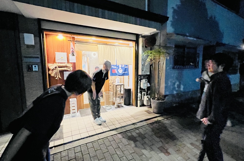 京都ダイビングツアー　打ち上げ　飲み会　京料理　