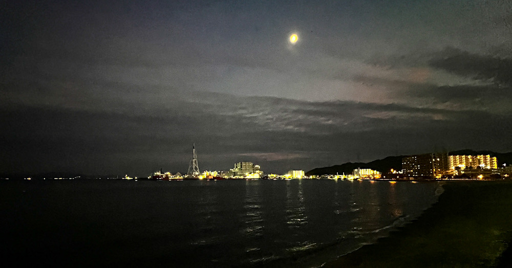 陸上写真撮影練習 開国橋 久里浜