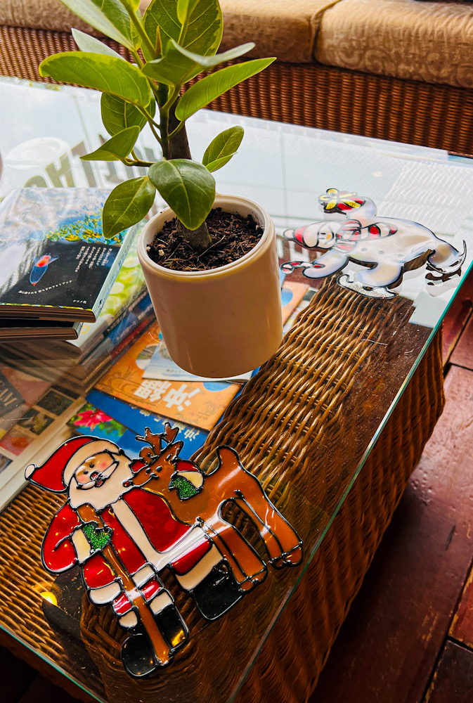 ダイビングショップ クリスマス 飾りつけ