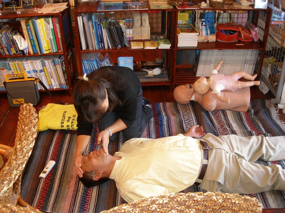 死戦期呼吸の対応　CPR