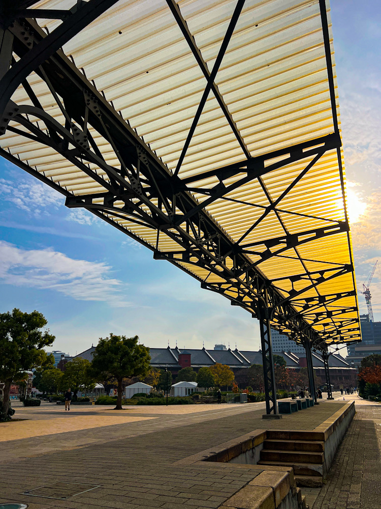 横浜 写真撮影 散歩 みなとみらい 日本大通り いちょう