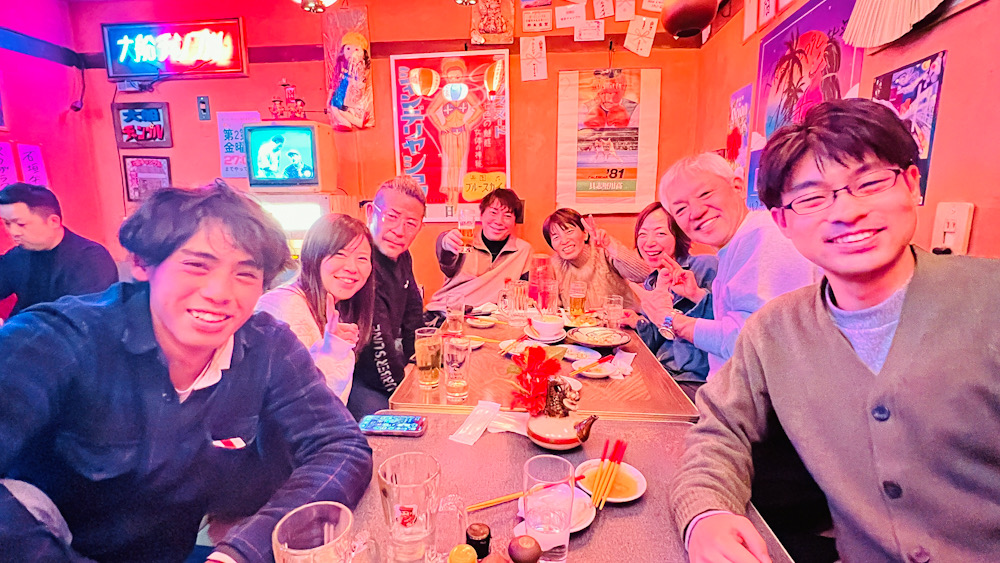 ダイビングショップ　ラウト　忘年会