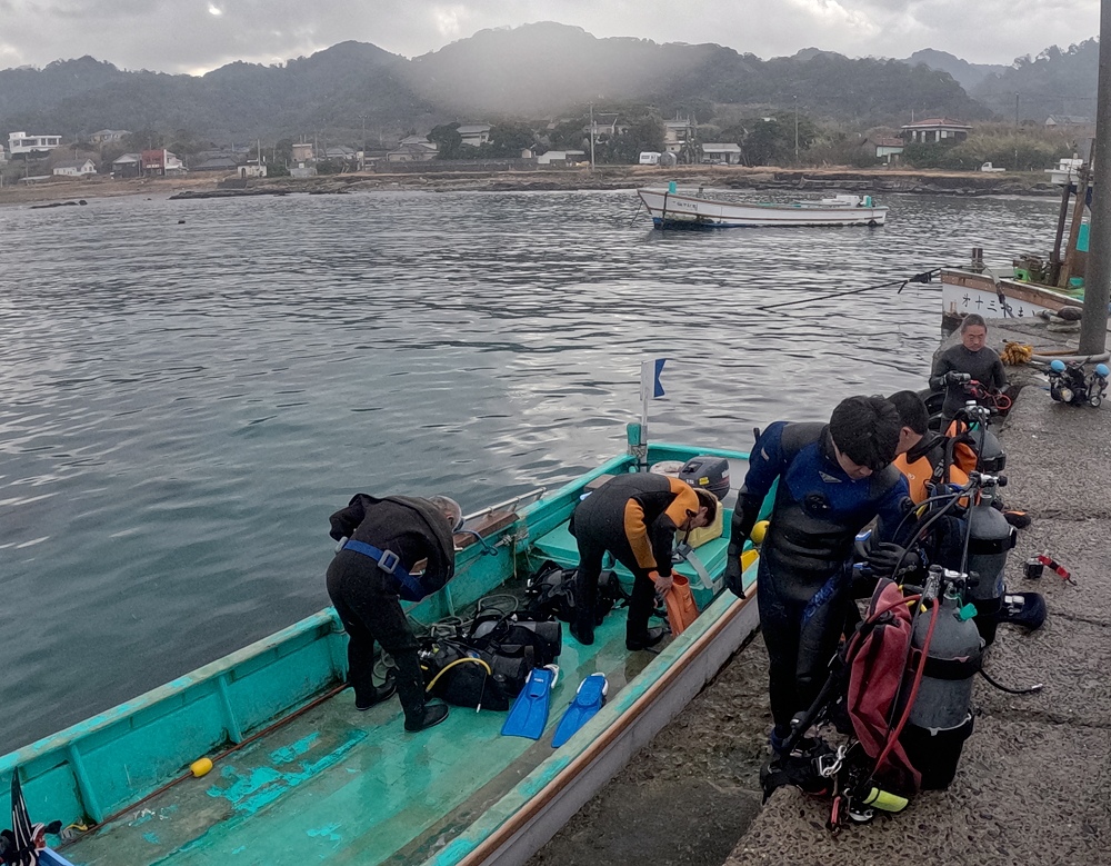 千葉県　坂田　ダイビングポイント　ザトウクジラの骨　ジャクマイヨール