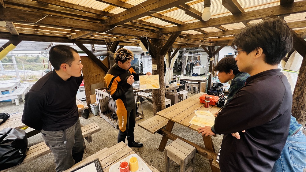 千葉県　坂田　ダイビングポイント　ザトウクジラの骨　ジャクマイヨール