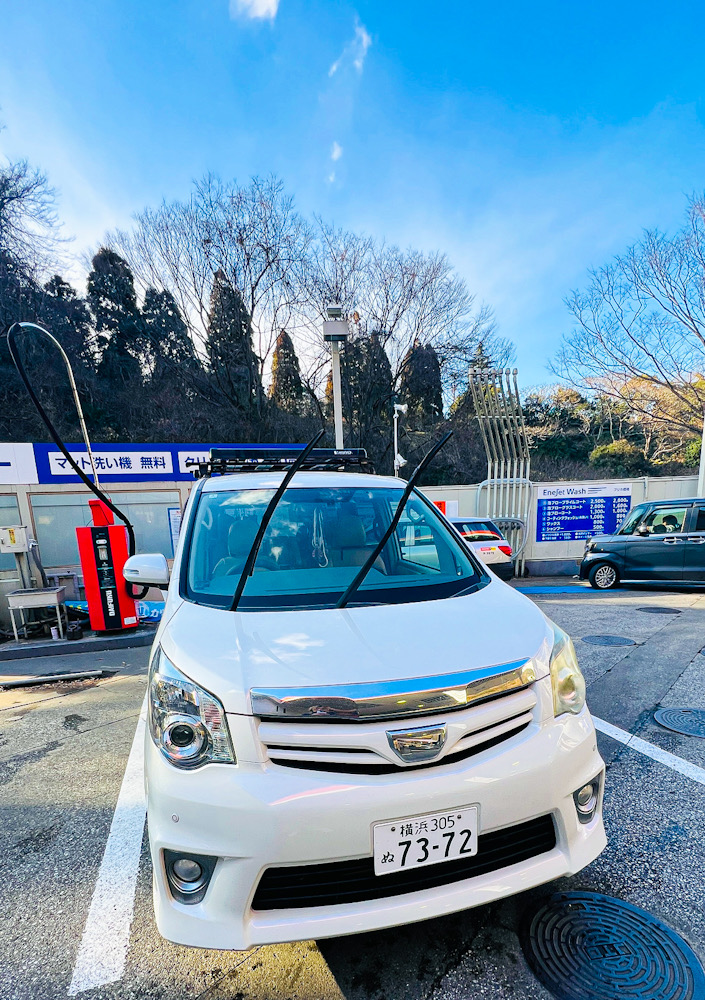 ダイビングショップ　車　送迎