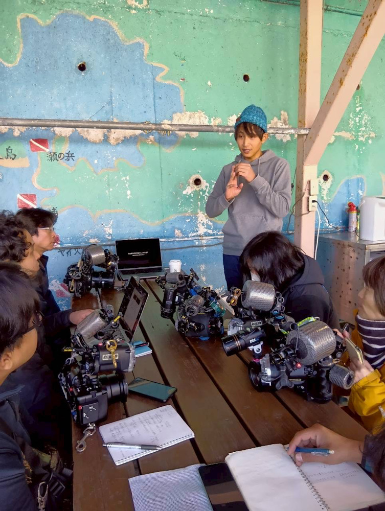 茂野優太 フォトセミナー　ダイビング　水中写真