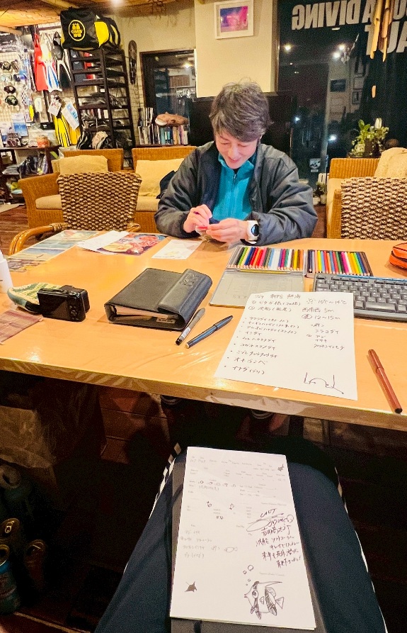 伊豆　熱海沈船ダイビング　レック　ソフトコーラル