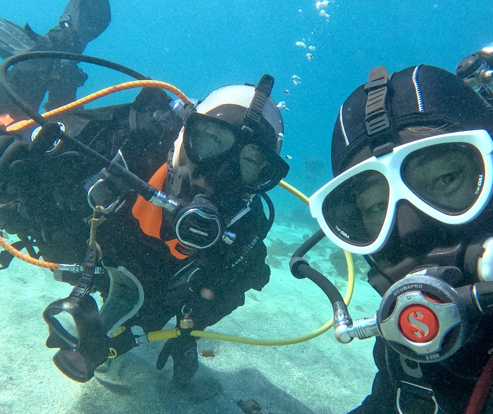 フルフェイスマスクSP講習　PADI　城ヶ島ダイビング