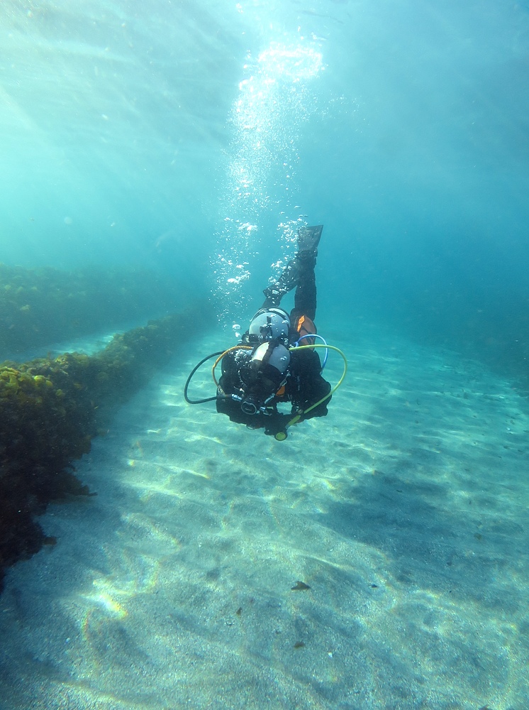 フルフェイスマスクSP講習　PADI　城ヶ島ダイビング