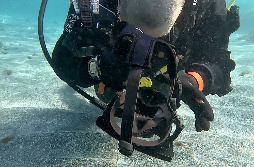 フルフェイスマスクSP講習　PADI　城ヶ島ダイビング