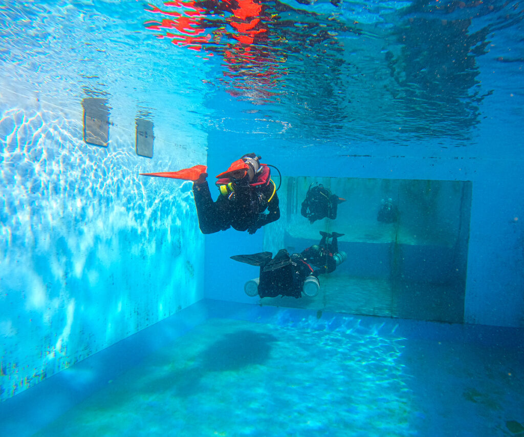 ダイビングショップ　フィンキックトレーニング　伊豆　神奈川