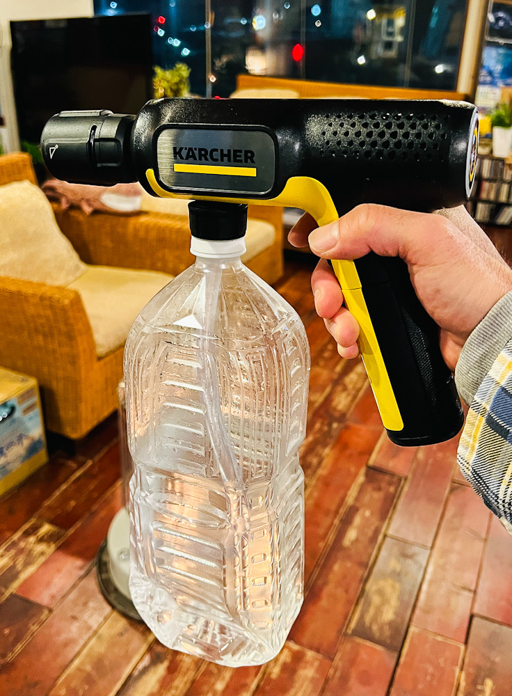 ケルヒャー　コードレス高圧洗浄機