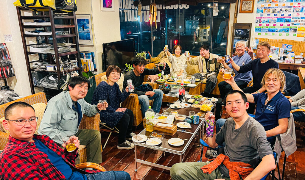 ダイビングショップ 鎌倉 ラウト パーティー