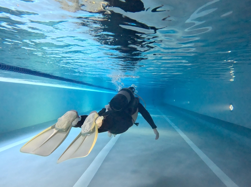 水の家　プール　伊豆高原　ダイビング　リフレッシュ