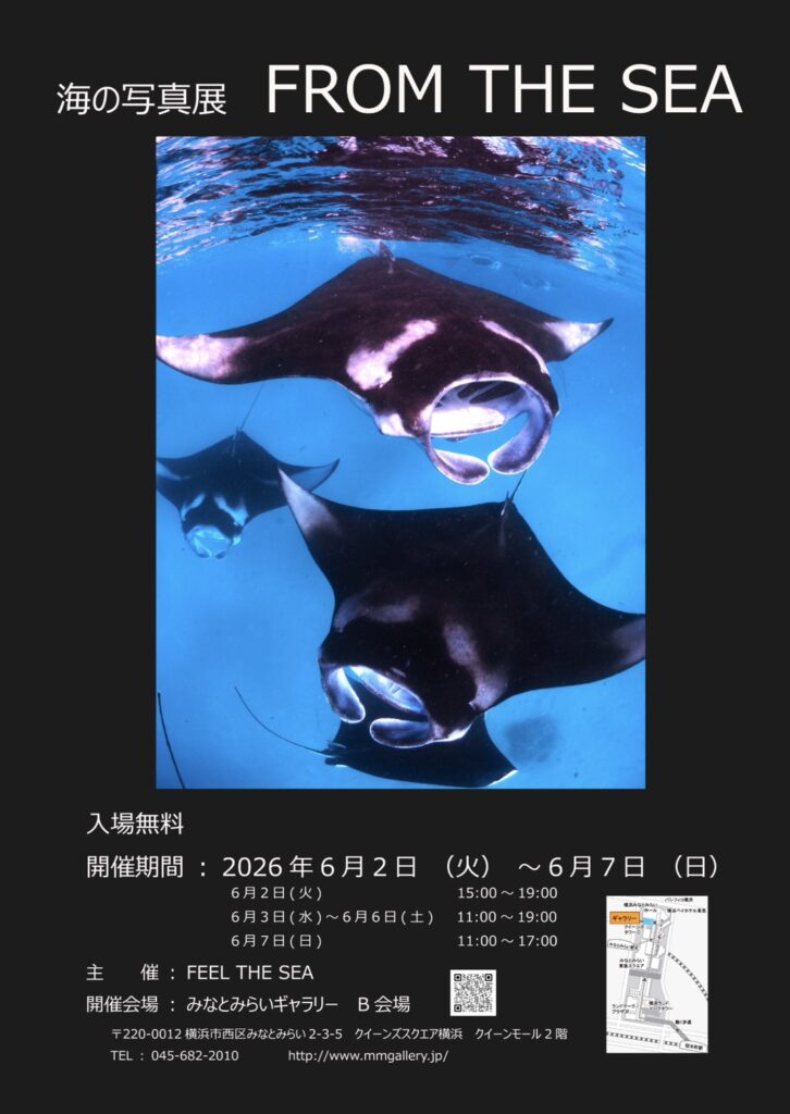 2026年みなとみらい　海の写真展「FROM THE SEA」
