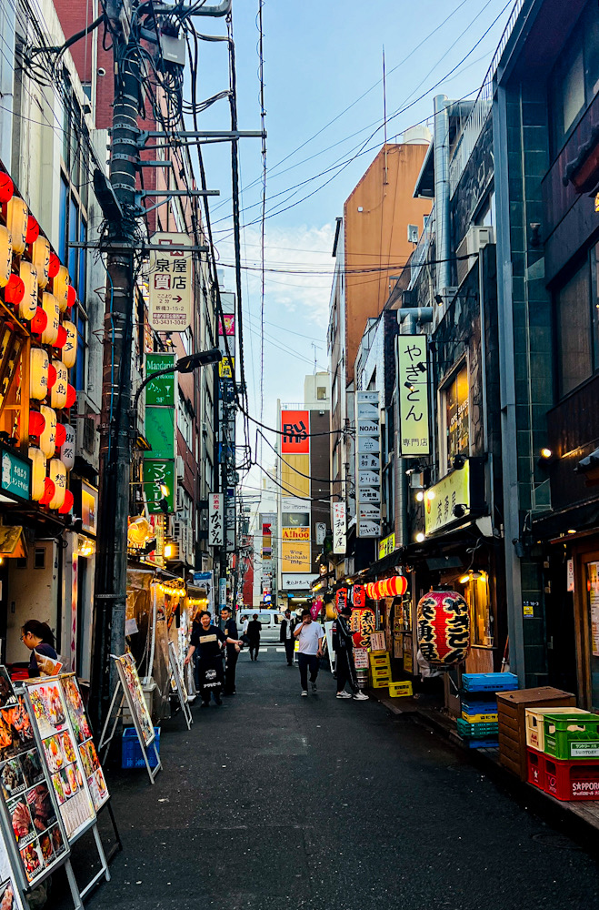 新橋　飲み屋街　居酒屋