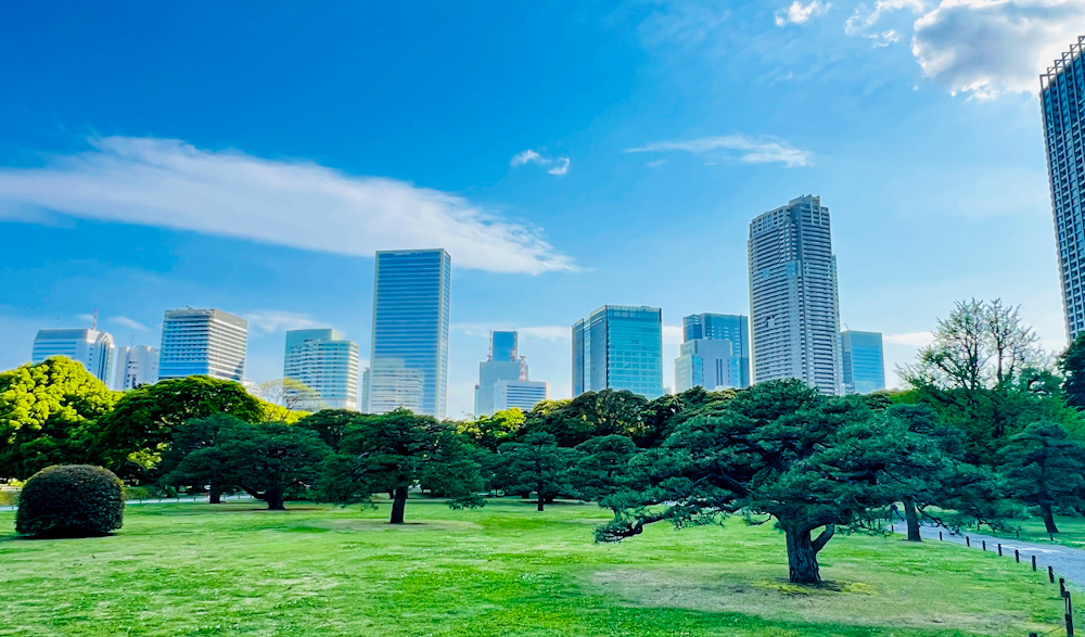 浜離宮恩賜庭園 撮影　新橋 徳川