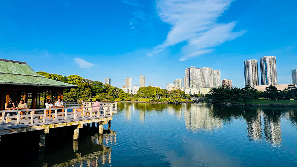 浜離宮恩賜庭園 撮影　新橋 徳川