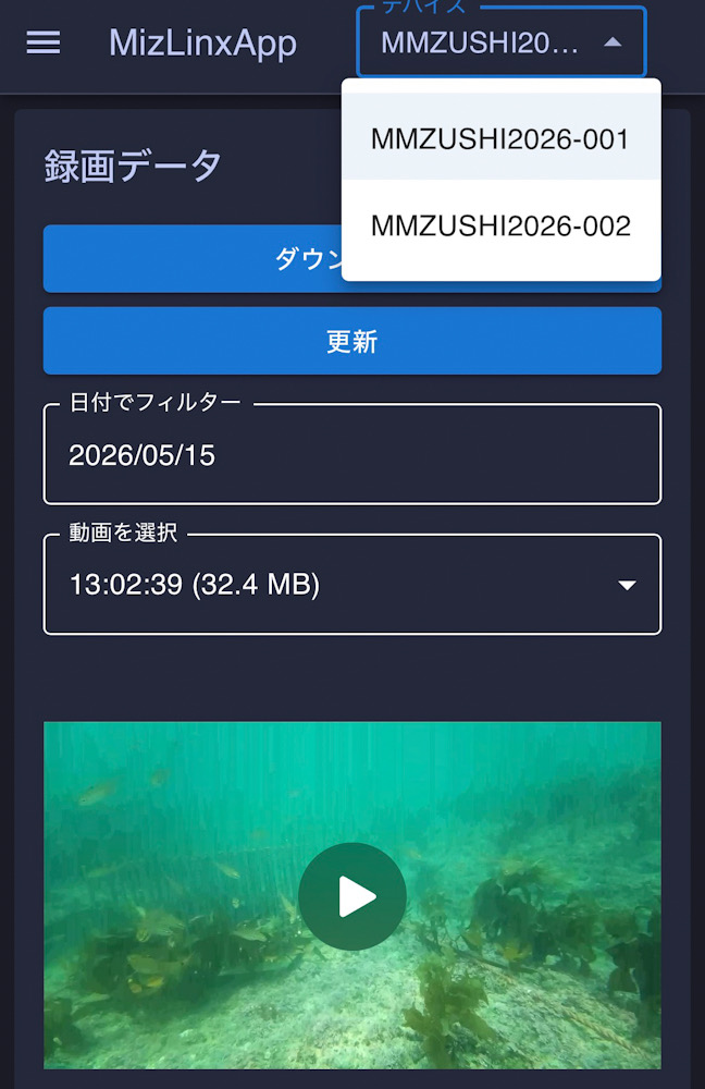 逗子 水中撮影 記録