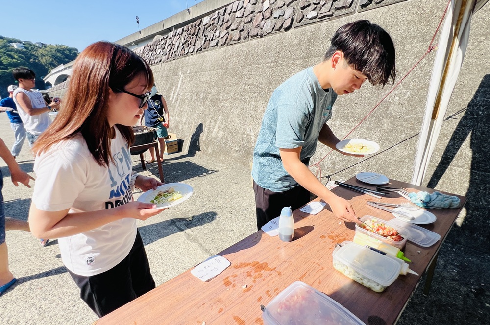 岩 真鶴 ダイビング 海鮮バーベキュー ソフトコーラル