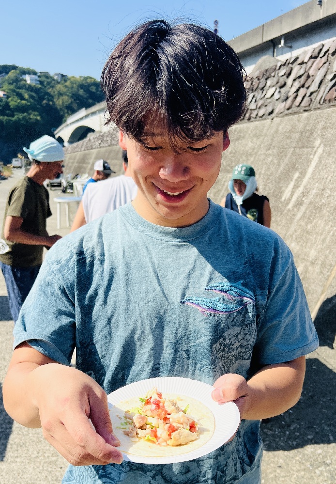 岩 真鶴 ダイビング 海鮮バーベキュー ソフトコーラル
